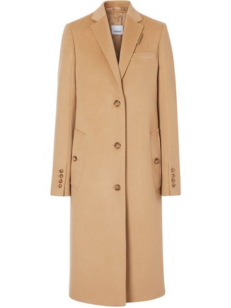 Burberry single-breasted Tailored Coat - Farfetch