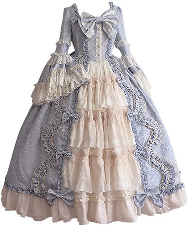 Amazon.com: Court Rococo Baroque Marie Antoinette Ball Dresses 18th Century Renaissance Historical Period Dress Gown for Women Pink : Clothing, Shoes & Jewelry