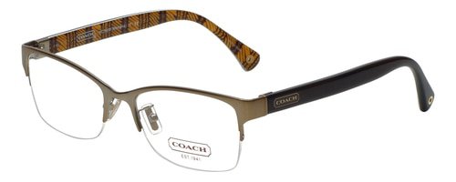 Coach Designer Eyeglasses HC5053-9181-50 in Satin Gunmetal/Beige 50mm :: Rx Single Vision - Speert International