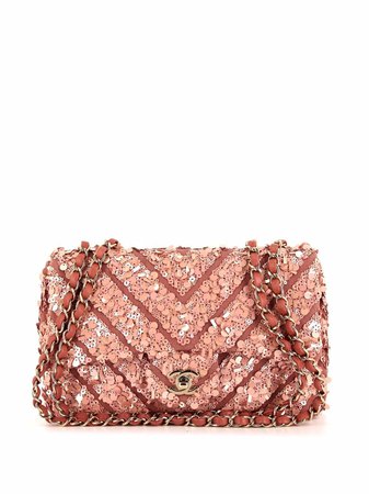 Chanel Pre-Owned 2019 Timeless Sequinned Shoulder Bag - Farfetch