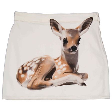 Burberry Deer Print Stretch Denim Mini Skirt | eBay