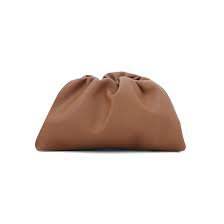 brown clutch bag