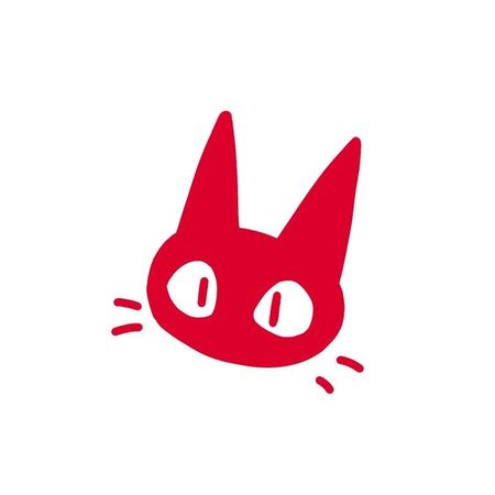 red cat doodle