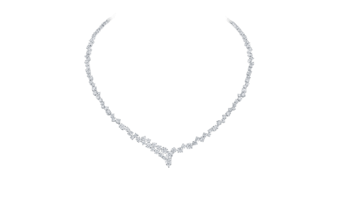 Sparkling Cluster by Harry Winston, Diamond Necklace | Harry Winston
