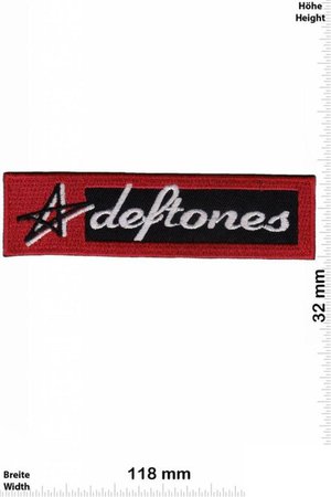 Deftones Patch Badge Embroidered Iron on Applique Souvenir | Etsy