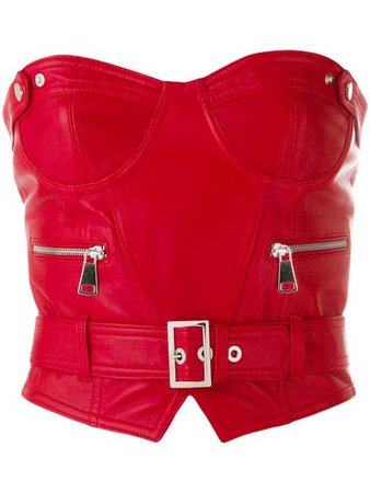 Manokhi belted bustier top $413 - Buy Online AW18 - Quick Shipping, Price