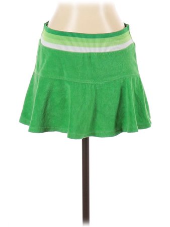 Mossimo Solid Green Casual Skirt Size S - 55% off | thredUP