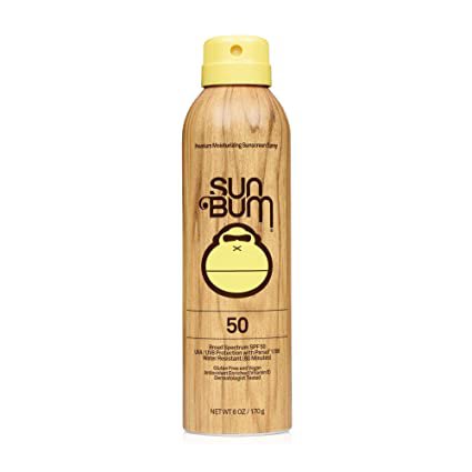 Amazon.com: Sun Bum Original SPF 50 Sunscreen Spray Vegan and Reef Friendly (Octinoxate & Oxybenzone Free) Broad Spectrum Moisturizing UVA/UVB Sunscreen with Vitamin E 6 oz, natural : Beauty & Personal Care