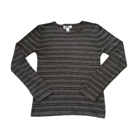 vintage grunge stripe sweater top