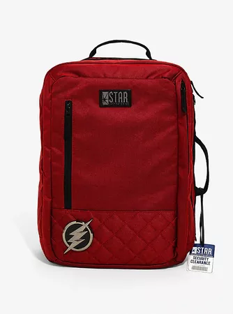 DC Comics The Flash 2 In 1 Messenger Backpack - BoxLunch Exclusive