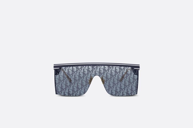 DiorClub M1U Blue Dior Oblique Mask Sunglasses | DIOR