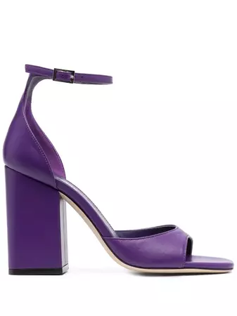 Paris Texas Fiona 95mm block-heel Sandals