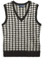 Wool-Blend Sweater Vest