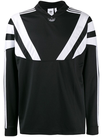 adidas 3-stripe track sweater