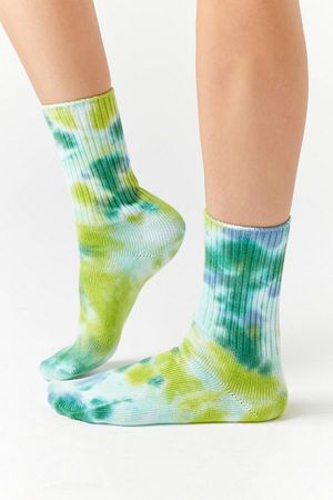 UO Tie-Dye Crew Sock | Urban Outfitters
