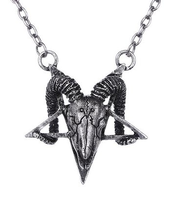 Ram Skull Necklace – Ghoulish Girls