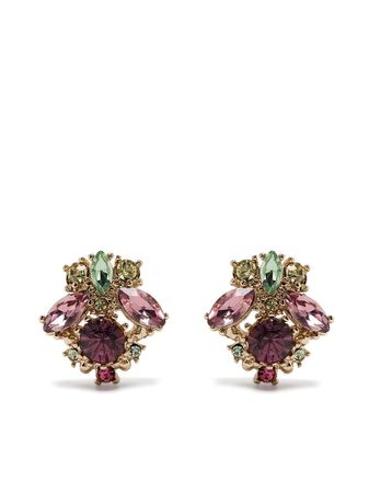 Marchesa Notte crystal-embellished Earring - Farfetch