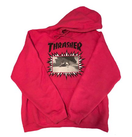 thrasher jay adams pink hoodie
