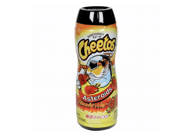 Discontinued Cheetos Flamin' Hot Asteroids Are Making A Comeback - Secret Los Angeles