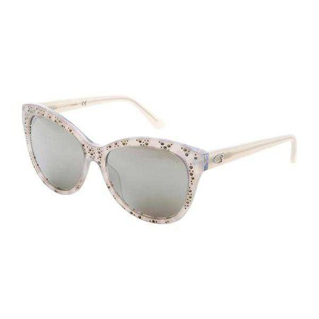 Guess Grey Acetate Mirrored Sunglasses