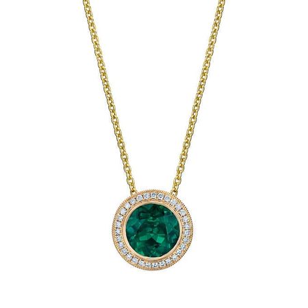 gold and emerald necklace - Google Search