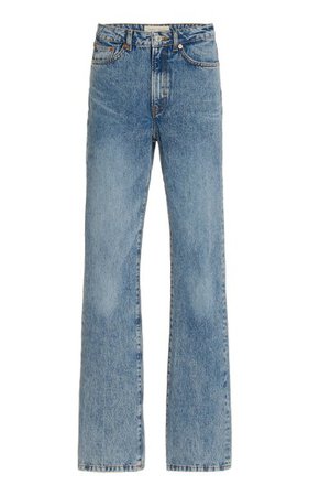 Dover Rigid High-Rise Straight-Leg Jeans By Jeanerica | Moda Operandi