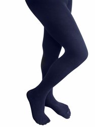 KneesNToes - Cotton Tights Girls Uniform Tights Navy Blue, Uniform tights, school tights, cotton tights, warm heavy weight stockings, girls tights, thick tights, white tights, ribbed tights, shop daily deals! - What's Shakin'