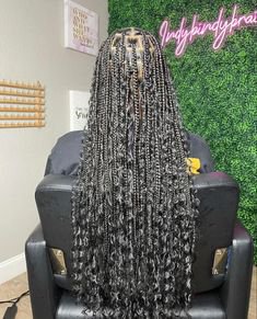Boho Knotless Box braids