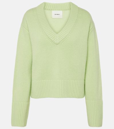 Aletta Cashmere Sweater in Green - Lisa Yang | Mytheresa