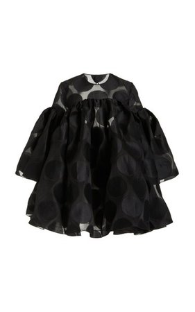 Off-The-Shoulder Printed Faille Mini Dress By Carolina Herrera | Moda Operandi