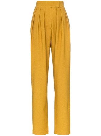 Matériel high-waisted pleated trousers £265 - Fast Global Shipping, Free Returns