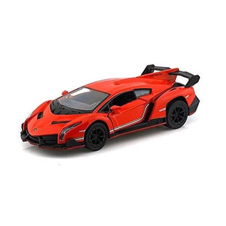 5" Kinsmart Lamborghini Veneno Diecast Model Toy Car 1:36 Orange - Walmart.com - Walmart.com