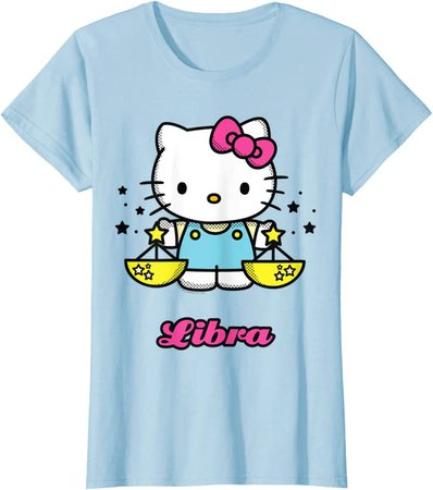Amazon.com: Hello Kitty Zodiac Libra Tee Shirt: Clothing