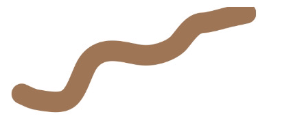 brown line