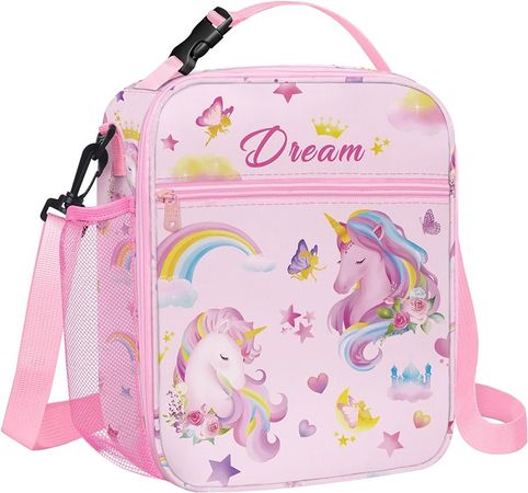Amazon.com: Clastyle Insulated Kids Lunch Box School Blue Mermaid Princess Lunch Bag for Girls Large Portable Lunch Cooler Bag for Outdoor Picnic: Home & Kitchen