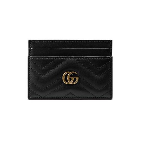 GG Marmont card case - Gucci Women's Card Cases 443127DRW1T1000