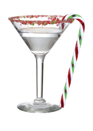 christmas martini drink
