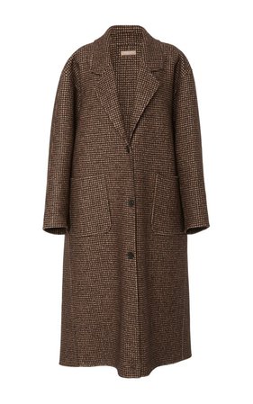 Oversized Wool Melton Coat by Michael Kors Collection | Moda Operandi