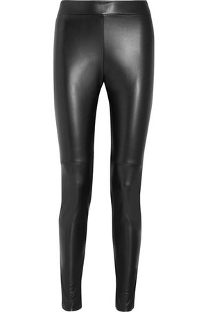 Wolford | Estella faux leather leggings | NET-A-PORTER.COM