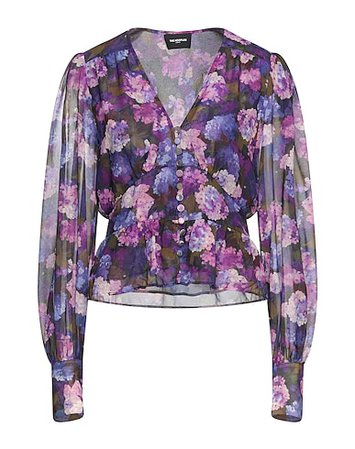 THE KOOPLES Chiffon Blouse - Women THE KOOPLES Blouses online on YOOX United States - 38990326QU