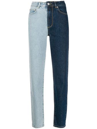Fiorucci Calça Jeans Slim Bicolor - Farfetch