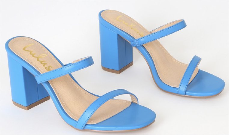 Blue sandal Lulus