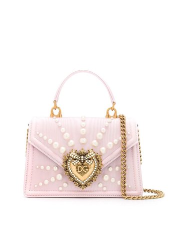 Dolce & Gabbana Mini Devotion Pearl Bag