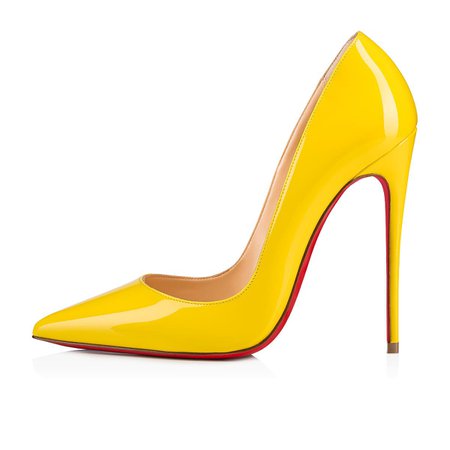So Kate 120 Yellow Queen Patent Leather - Christian Louboutin
