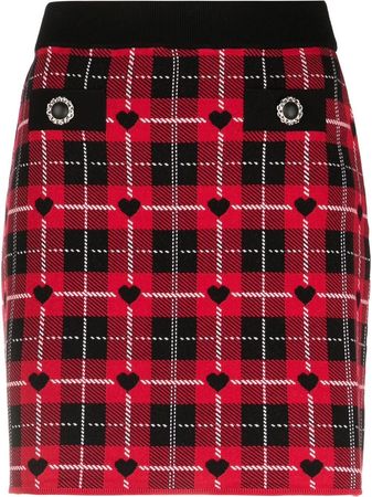 Alessandra Rich Knitted Mini Skirt - Farfetch