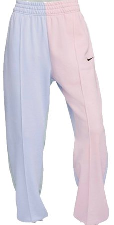 Nike two colour joggers