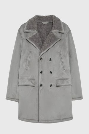 DOUBLE BREASTED DOUBLE SIDED THREE QUARTER LENGTH COAT - View All-OUTERWEAR-MAN | ZARA United States