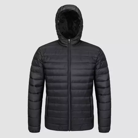 Men's Lightweight Puffer Jacket Hooded Quilted Lined Winter Coat – MAGCOMSEN