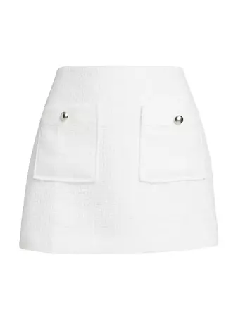 Shop Reformation Aurelia Knit Miniskirt | Saks Fifth Avenue