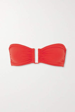Les Essentiels Show Bandeau Bikini Top - Red
